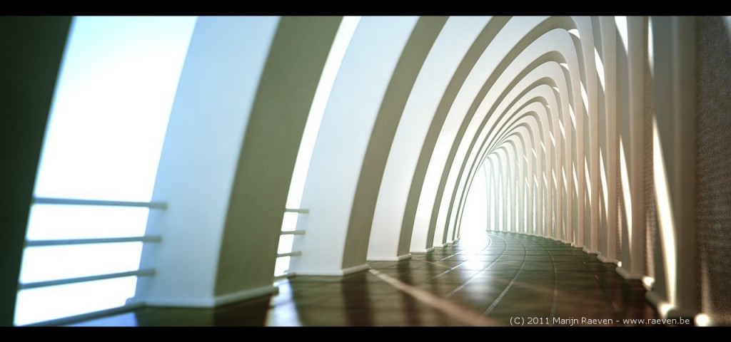 Free hallway C4D file