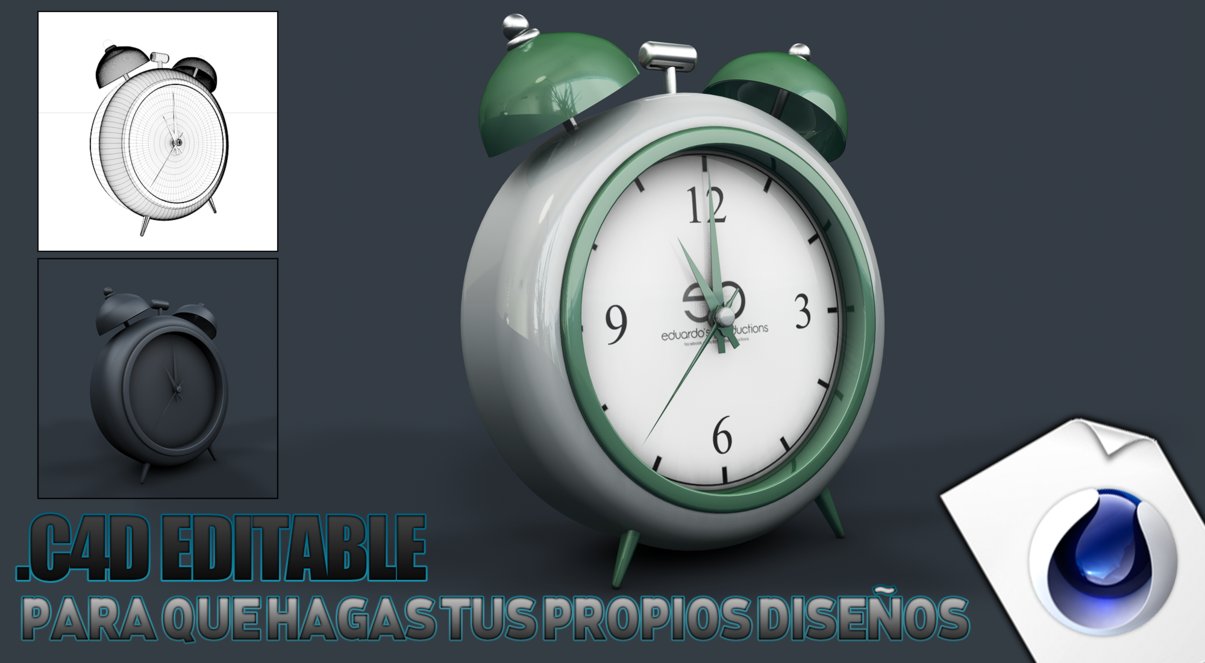 3d Classic Clock