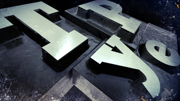 Wood Block or Cast Metal Type In Cinema 4D