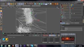 X-Particle & nitroblast Tutorials on cinema 4d