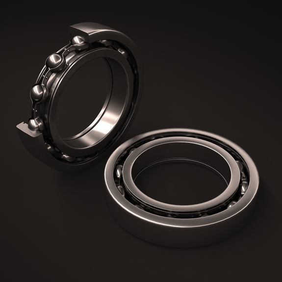 Ball Bearing C4D 3D Model