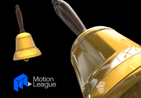 C4D Hand Bell Model