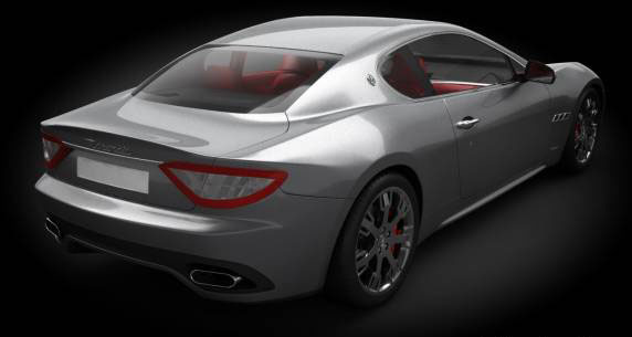 Free C4D Maserati GT 3d model