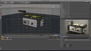 How to Texture a Ghostbusters Ghost Trap in Cinema 4D