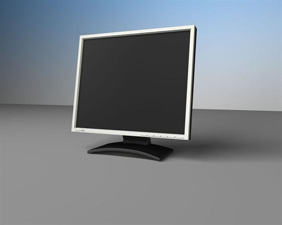 Cinema 4D Lcd Display 3D Model