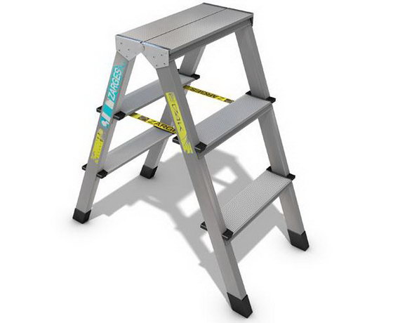 Three Step Ladder 3D Model