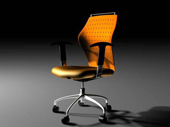 C4D Free Office Chair 3d model