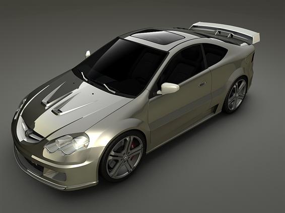 Acura RSX 3D Model