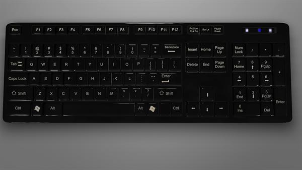 Keyboard 3D Model