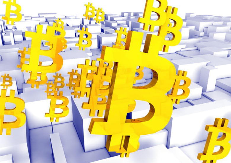 3D Bitcoin Amblem Model