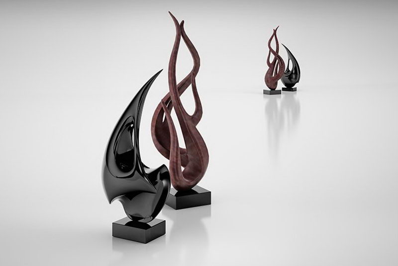 Abstract Sculpture 3D Model