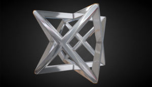 Abstract Star Shape 3D Model