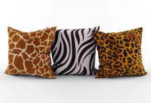 Animals Series Decorative pillows 3D Model