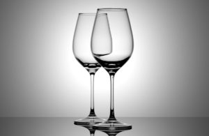 Animated Wine Glass 3D Model