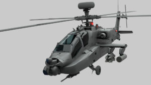 Apache Helicopter  3D Model