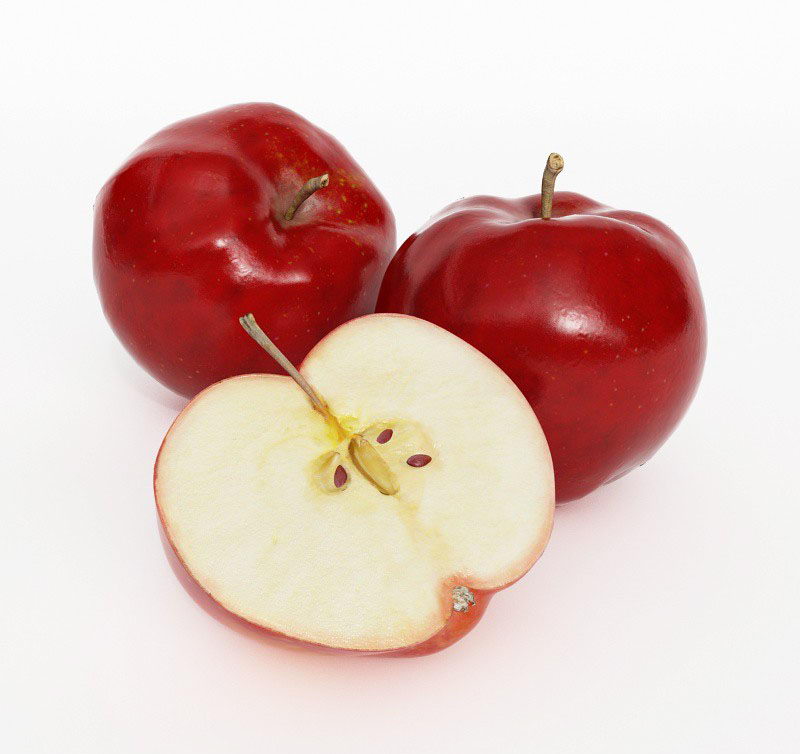 Apple 3d Model