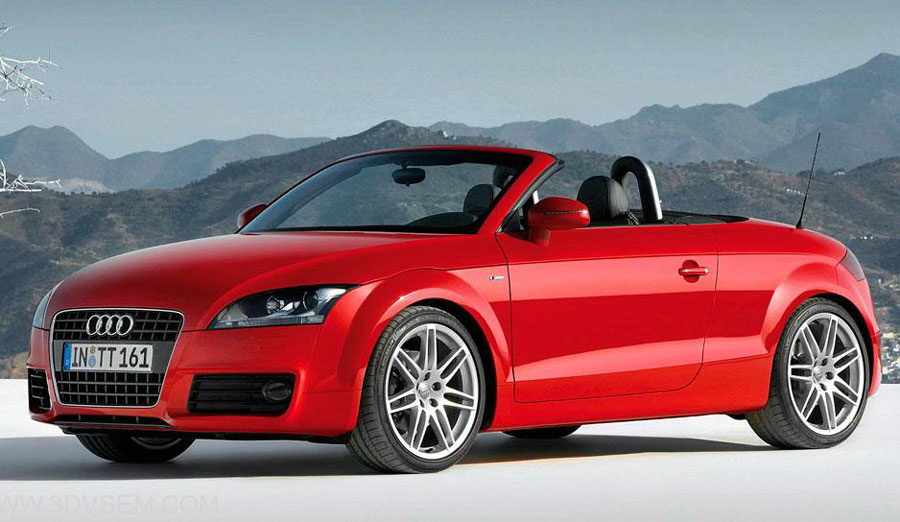 Audi TT Cabrio 3D Model