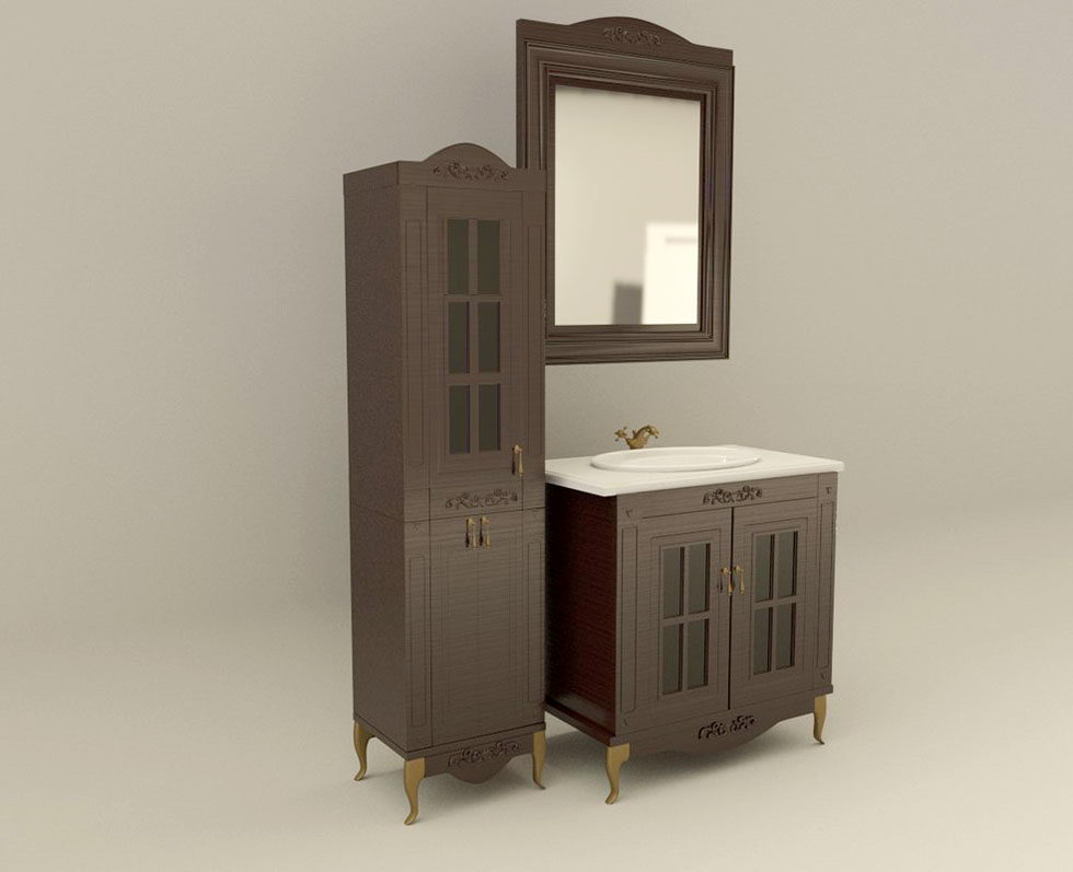 Bathroom Furniture 3D Model