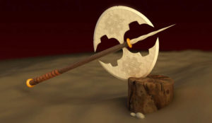 Battle Axe 3D Model