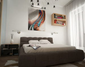 Bedroom 3D interior Scene