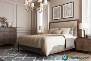 Bedroom Free 3D Model