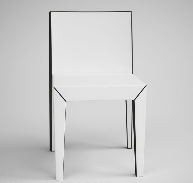 CGAxis Chair Model 3D