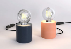 Candle Table Lamp 3D Model