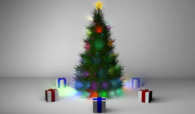 Christmas tree 3d model