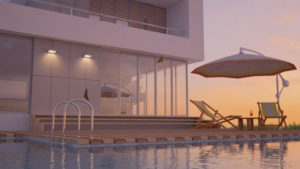 Cinema 4D Pool Scene