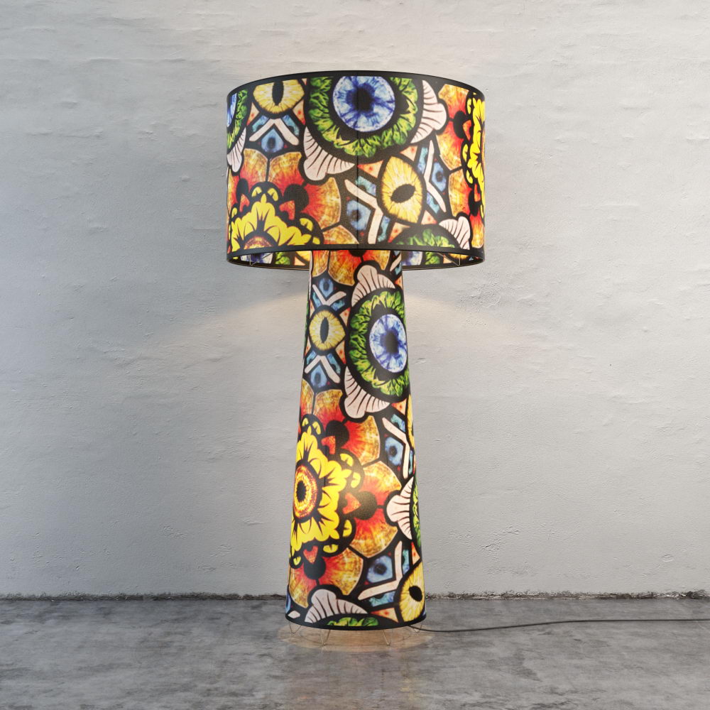 Colorfull Floor Lamp 3D Model