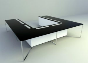 Conference Table 3D Model