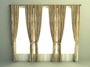 Curtain Walmart Free 3D Model