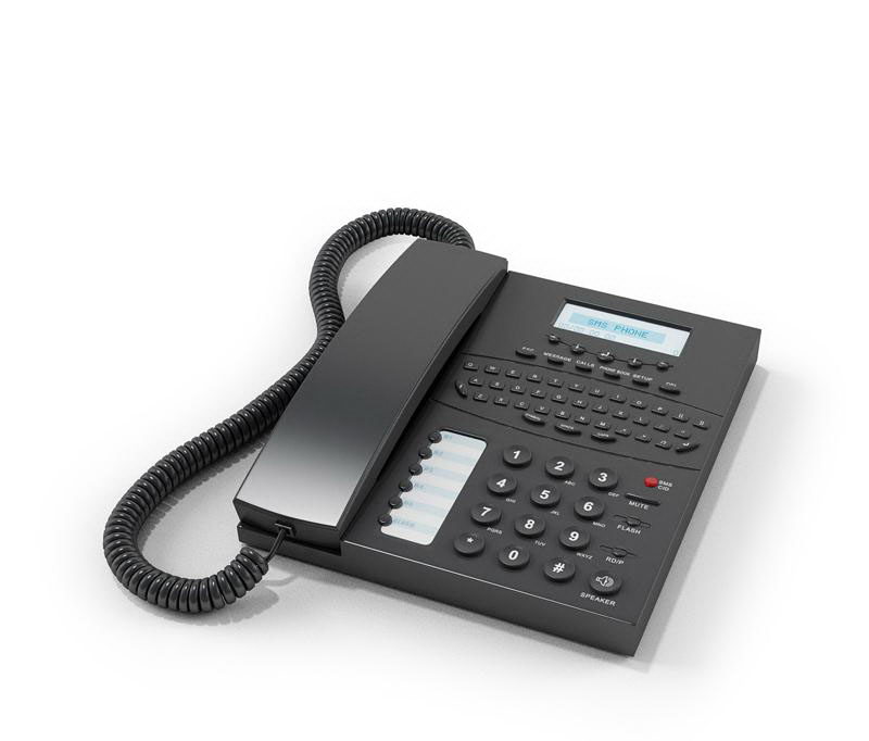 Desk Phone 3D Model