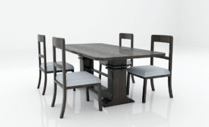 Dining Room Table Set 3D Model