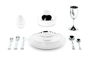 Dinner Dishes Set 3D Model