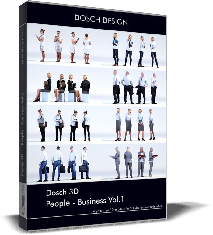 Dosch Design 3D People Sample