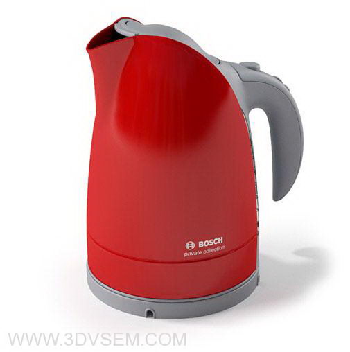 Electric Kettle 3D Model