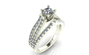 Engagement Ring Diamond Solitaire