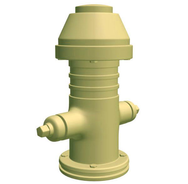 Fire Hydran 3D Model