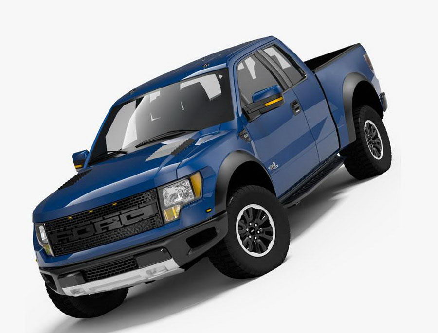 Ford Raptor 3D Model