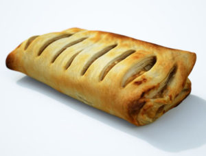 Free 3D Apple Strudel Model