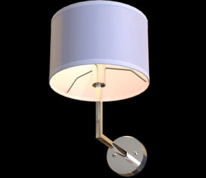 Free 3D Century Wall Sconce Model