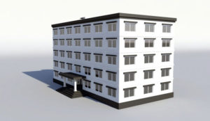 Free 3D Low Poly Building Model