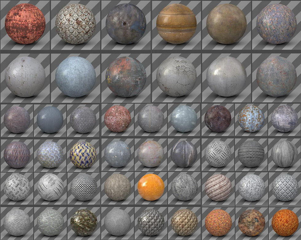 Free 3D Metal Textures