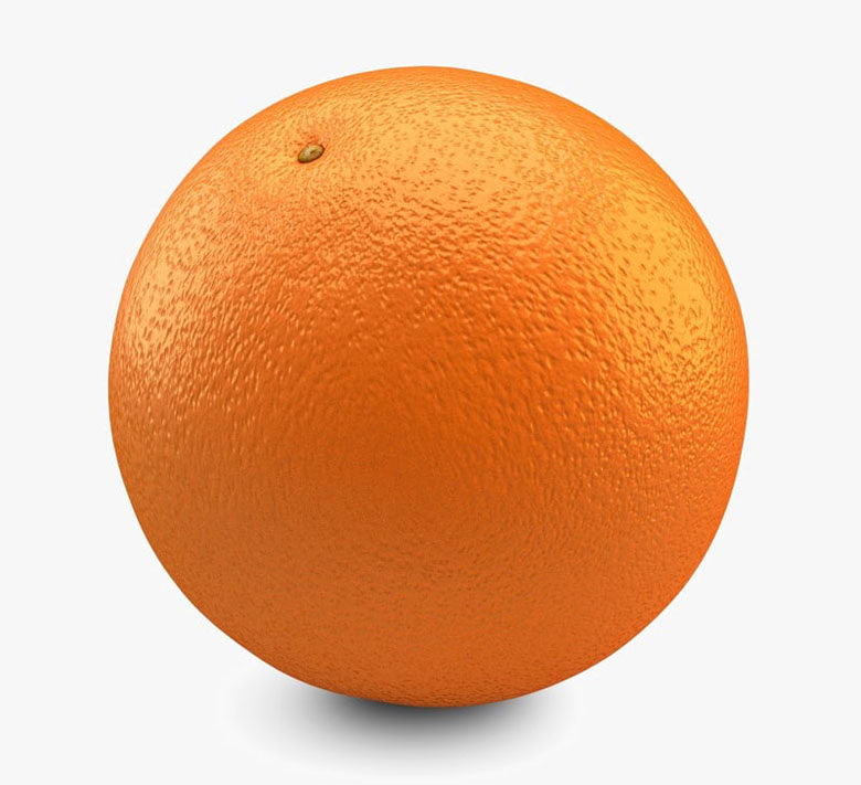 Free 3D Orange Model