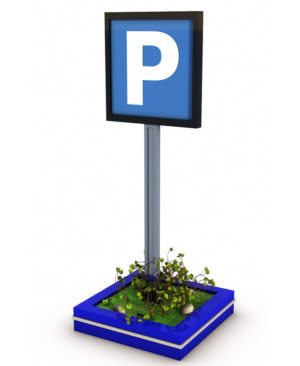 Free 3D Parking Sign Model