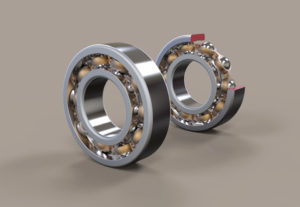 Free 3D Radial Bearing Model