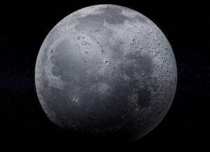 Free 3D Realistic Moon Model