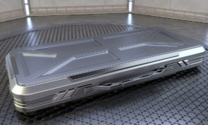 Free 3D Sci-fi Military Case Model