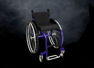 Free 3D Whellchair Model